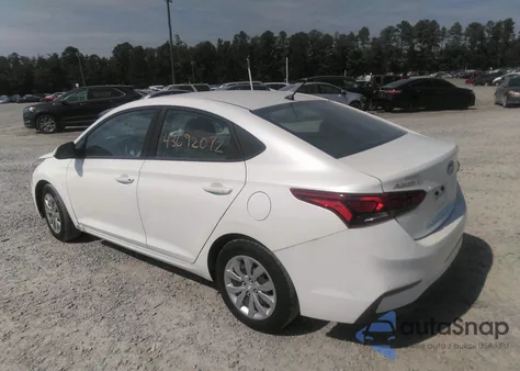 2020 Hyundai Accent Se из США, поврежденный, VIN 3KPC24A61LE104008